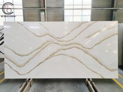 Factory Price Artificial Quartz Book Match Slabs Competitive Worktop Quartz Stone