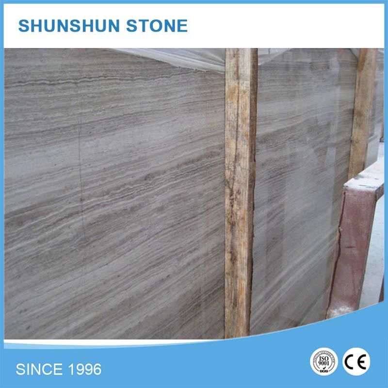 China Grey Serpeggiante Marble Slabs for Flooring