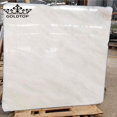 China Natural Stone Namibia Bianco Rhino White Marble Wall Tiles for Interior Kitchen Bathroom Decoration Countertop Vanity Top