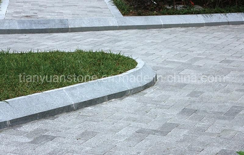 Chinese Split Edge G603 Grey Granite Kerbstone for Driveway Border