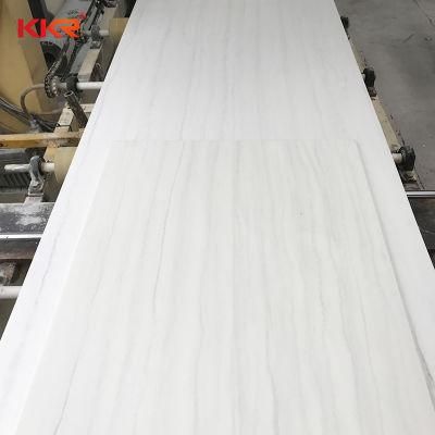 Marble Resin 6mm 8mm 12mm Veining Shower Wall Panels Acrylic Solid Surface
