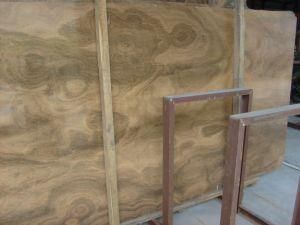 Yellow Wood Sandstone for Slab Fireplace