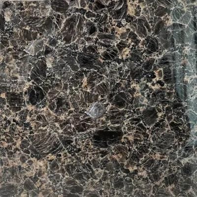 Black and Mixed Structure Smooth Surface Granite Use for Bathrooms and Hotels