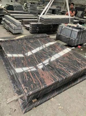 Hot Sell China Aurora Granite Tombstone Monument Headstones Slabs
