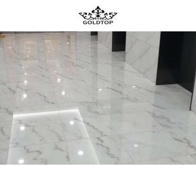 Natural Stone Wholesale Guangxi White Marble Slab Tiles/Tabletop/Countertop/Wall Tiles/Floor Tiles