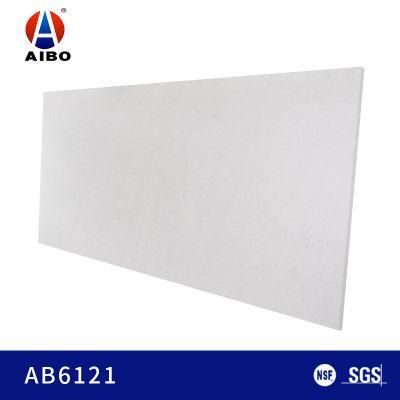 Home Decoration Engineered Quartz Kitchen Countertops Staining Resistant
