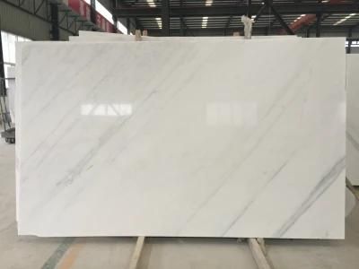 White Grey Veins Marble for Slab Countertop Wall Tile Floor Background Decoration