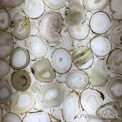 Wholesale Translucent Semi Precious Agate Counter Top