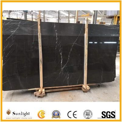 Popular Polished Bulgaria Pietra Ash Grey Marble with White Lines