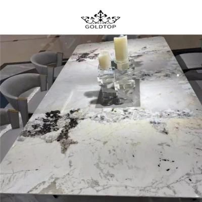 Tabletops Bathroom Vanity Kitchen Cabinet Countertops Island Worktop Wall Panels Pandora Luxury Stone Natural Stone Slab Marble Tiles