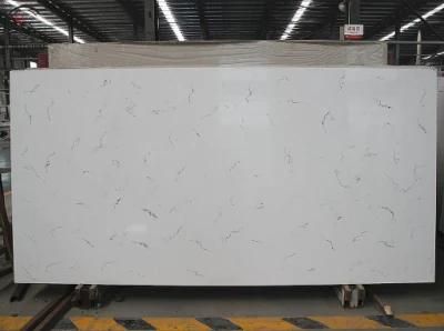 Carrara Heat-Resistance Quartz Stone Solid Surface Slabs