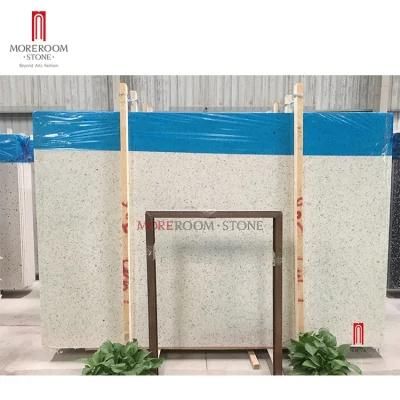 Precast 600X600 Crushed Marble and Glass Chip Terrazzo Mosaic Tiles Wall