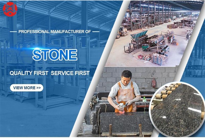 Building Materials Natural Granite Stone Tiles Slabs Grey/Black/Blue Granite for Countertops Interior Floor Wall