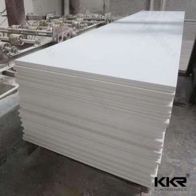 6mm Glacier White Artificial Stone Corian Acrylic Solid Surface Price for Sale