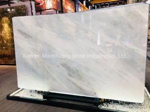 Natural Luxury Royal Jade White Marble for Wall Floor Tabletops