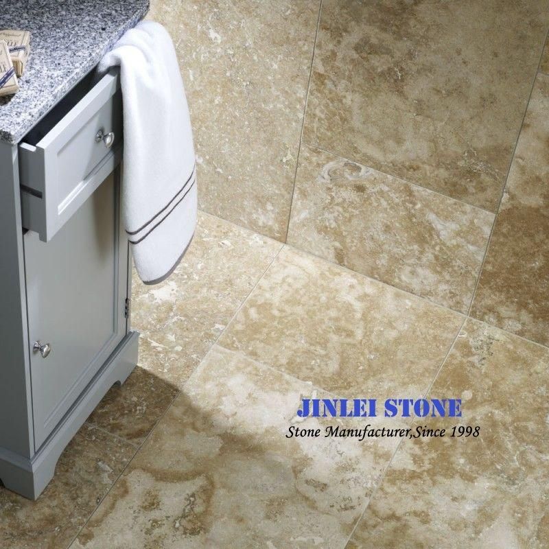 Natural Stone Beige Stones Travertine Marble Bathroom Wall Tile for Interior and Exterior