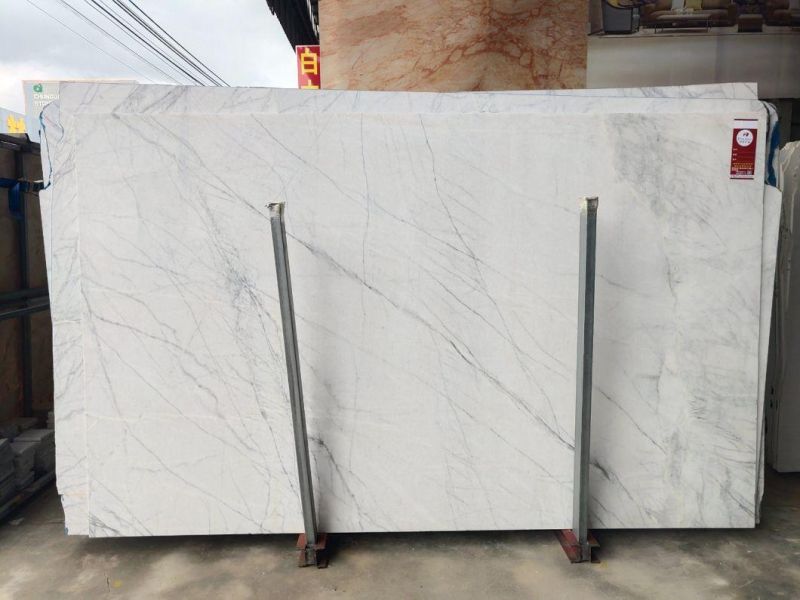 Mugla White -Imported Marble /Less Vein /White Backgroud