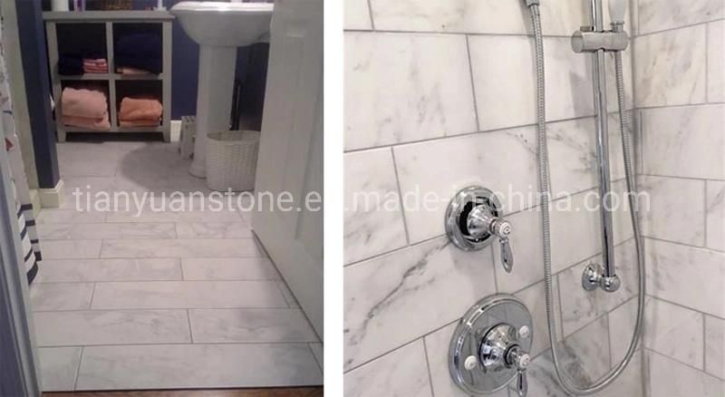 Top Grade Bianco Carrara White Marble, Marble Tile and Onyx Marble
