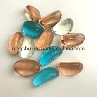 Aquarium Landscaping Decorations Glass Cashew Stone Bottom Sand