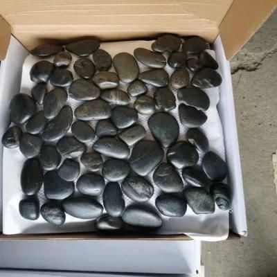 Cheap Mesh Polished Surface River Cobble Stone Mosaic Pebble Tile for Bathroom