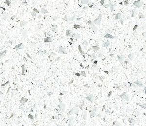 Artificial Stone Polished/Honed Black/White/Beige Crystal White Water Quartz for Interiors/Indoor Kitchen/Bathroom Countertops/Vanity