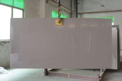 Pure Stone Quartz Slab for Countertop and Flooring Tile Project