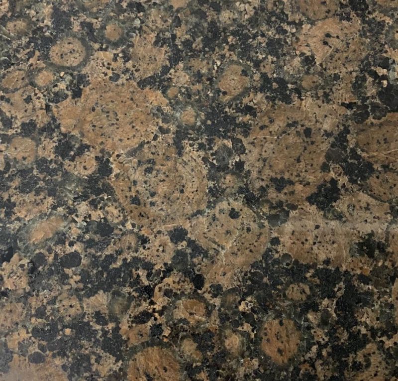 Baltic Bwown Quartz/Granite/Marble/Slate/Granite Stone Countertop for Kitchen/Bathroom/Cabinet/Island/Hotel