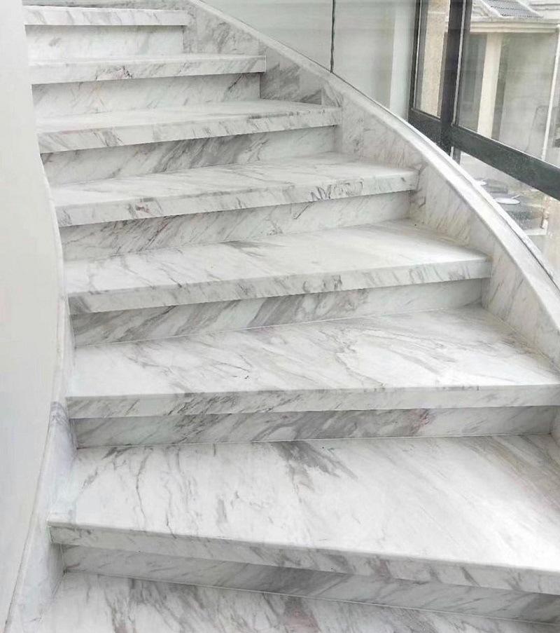Volakas White Marble Tiles for Flooring/Wall/Stair