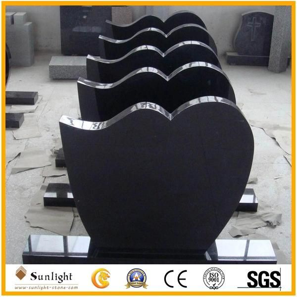 China Juparana, Sand Wave Granite Monument/Headstone/Granite Stone Tombstone