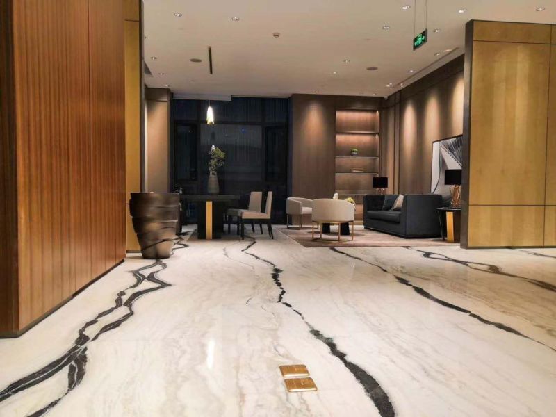 Grey/White/Black/Red/Brown/Green/Golden/Yellow/Polished/Leathered/Honed/Flamed Calaeatta White Customized Marble Tiles for Wall and Floor