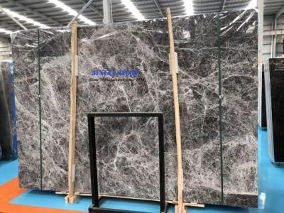 Hermes Dark Grey/Gray Marble/Ai Ma Shi Tile/Slab for Interior Decoration