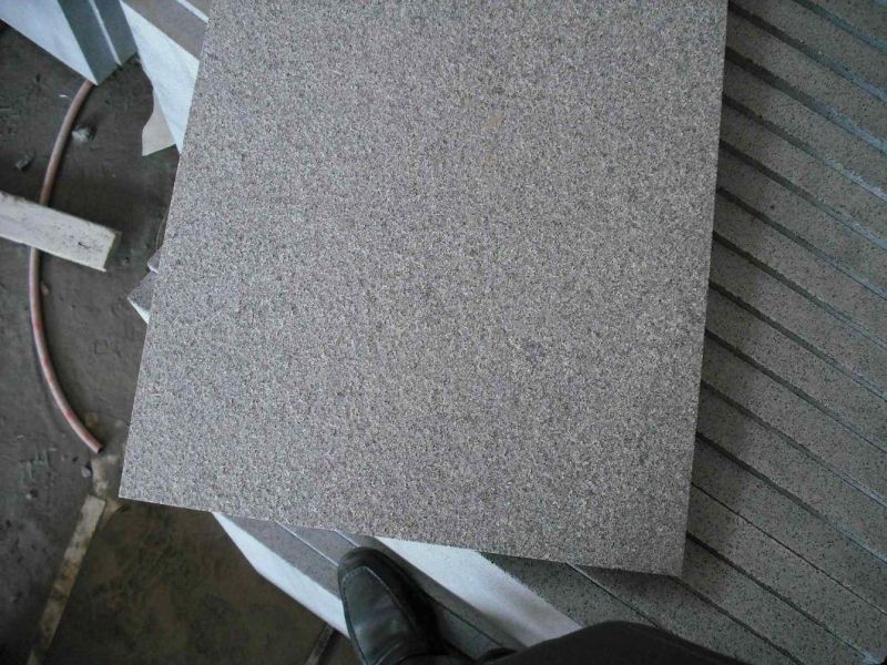 China Dark Grey G654 Granite Slabs/Tiles/Stairs