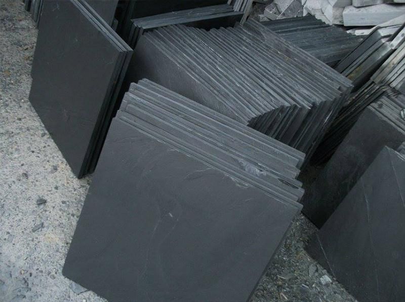 Natural Black/Grey/Green/Tumbled/Crazy/Roofing/Irregular Shape Stone Slate Paving