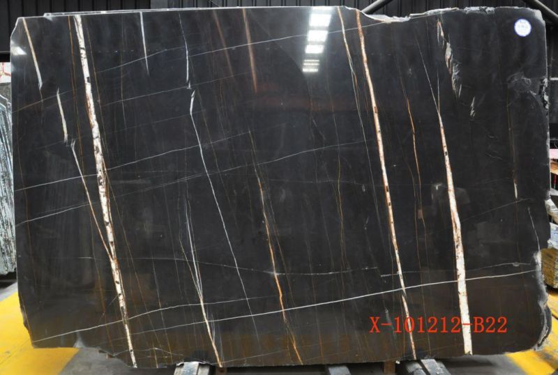 Black Marble Slabs Polished Tiles&Slabs&Countertop