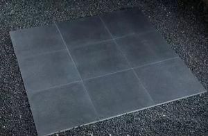 Honed, Flamed, Natural G684 Black Pearl, Black Granite Tile