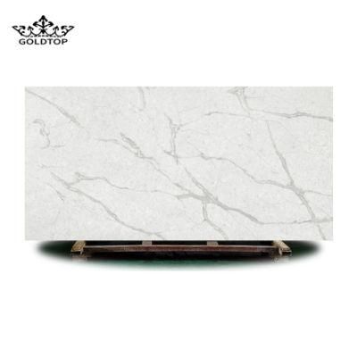 White Hourse Kitchen Countertops Island Worktop Table Tops Bathroom Vanity Wall Panels Artificial Stone Tiles Quartz Slabs
