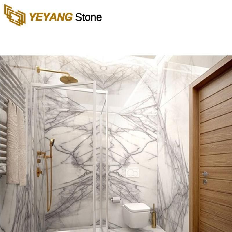 Good White Milas Lilac Marble Tiles New York White Marble