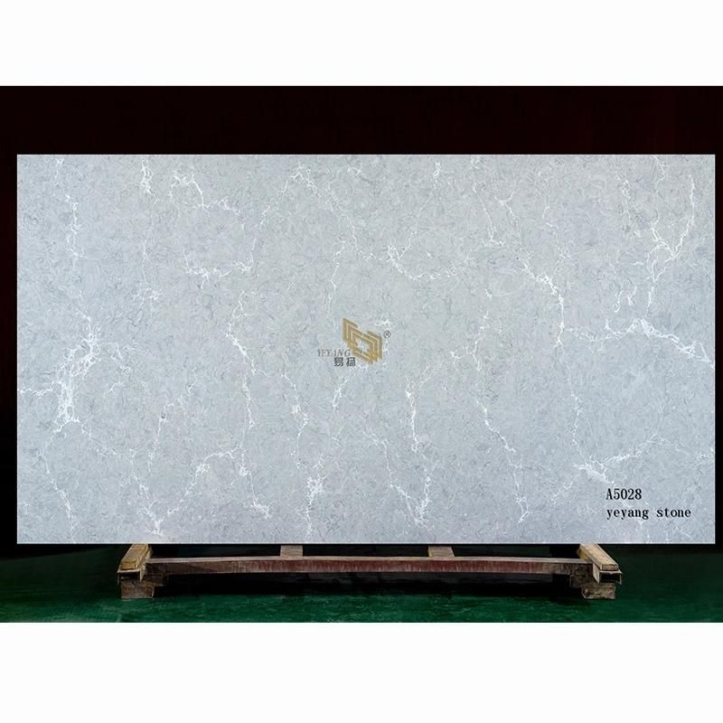 Blue/Red/Grey/Beige/Brown/White Quartz Stone Vanitytops/Worktops/Countertops for Kitchen/Bathroom/Hotel/Stair/Mosaic Stone Wholesale