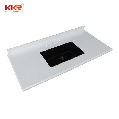 Pure Acrylic Solid Surface Vanity Top, Solid Surface Acrylic Table Top, Bathroom Vantiy Top