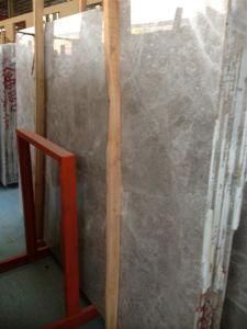 Maya Grey Marble Slab for Countertops and Building Materials