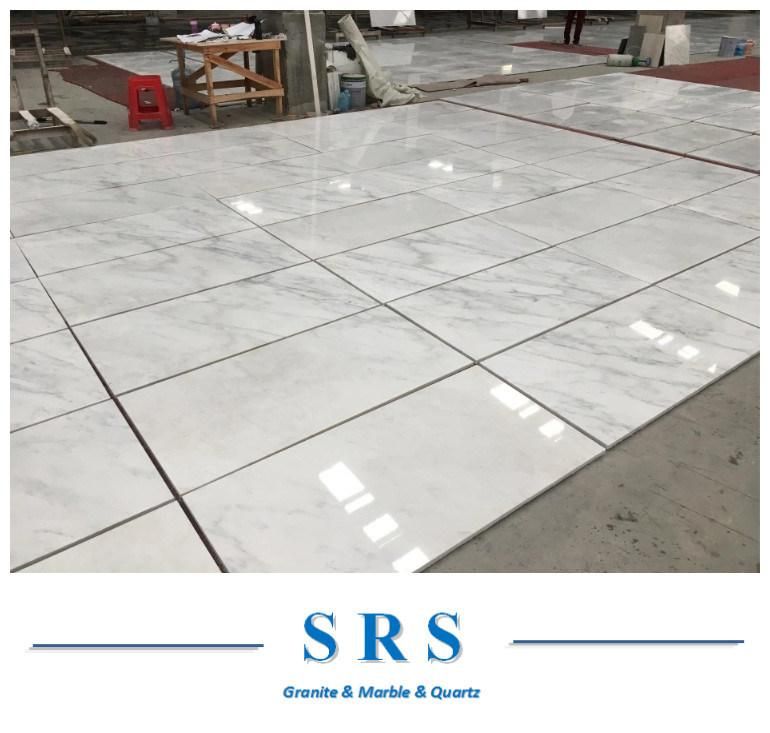 Premium Oriental White /Eastern White Marble for Highend Projects Interior Decoration Countertop/ Staircase/ Floor and Wall Cladding etc.