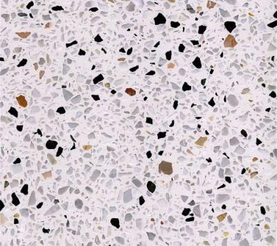 Best Seller Artificial Stone White Terrazzo Slabs and Tiles