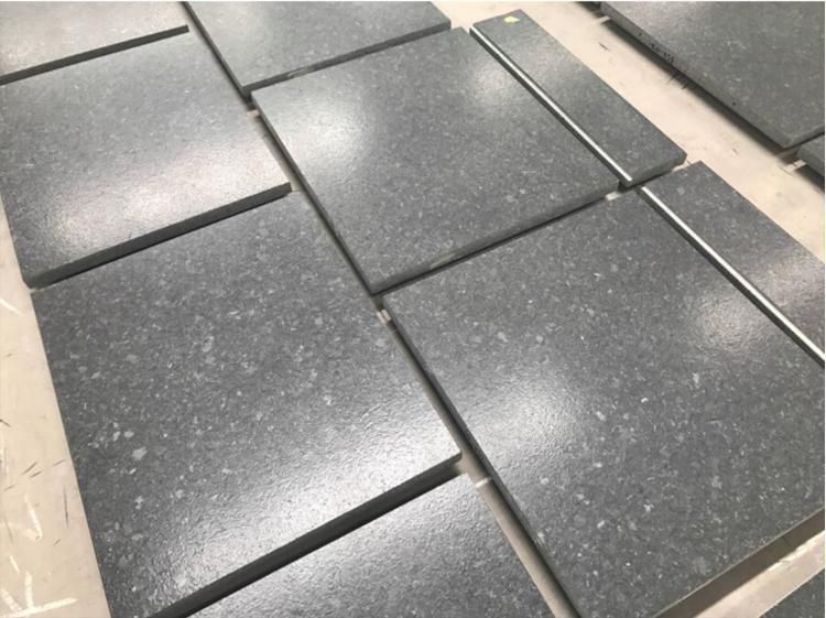 Best Granite Angola Black Polished Tile Color Price