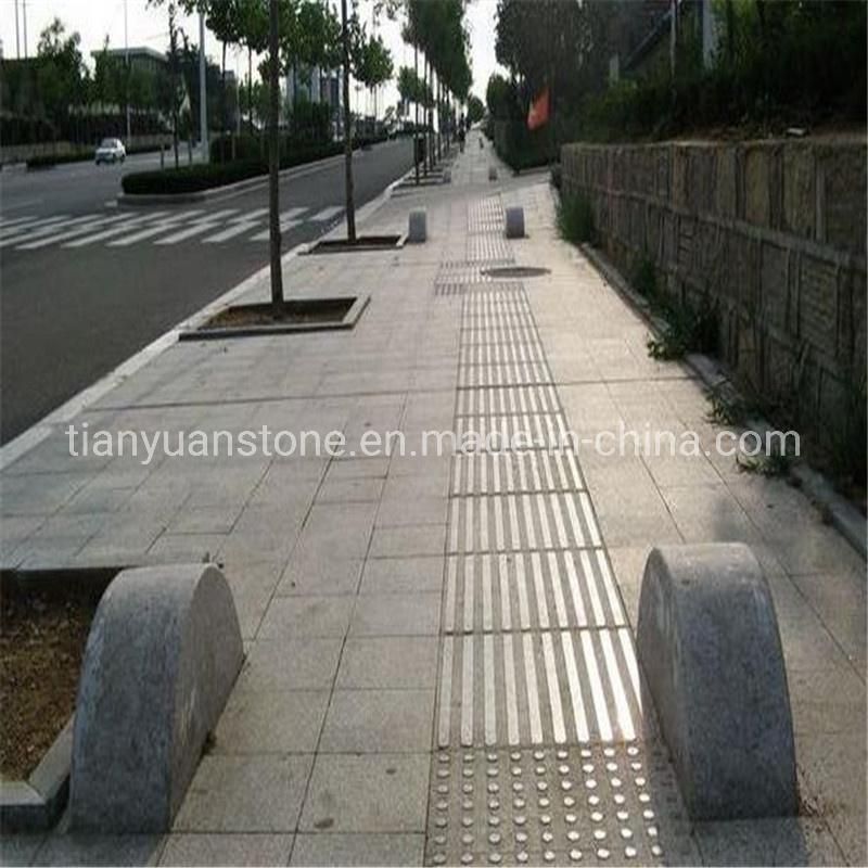 Grey Stone Granite Blind Paving/ Tactile Paving Anti-Slip for Walkway Sideway Patio Garden