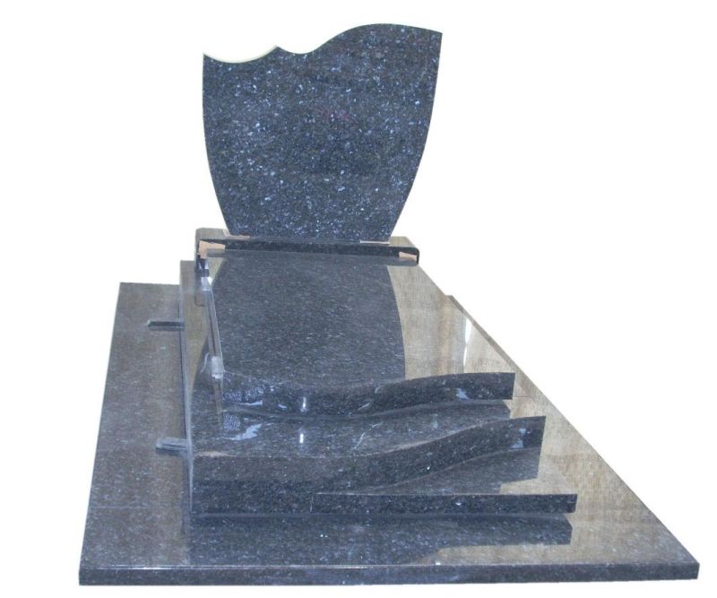 Wholesale Granite Gravestone Tombstone Headstone with Bottom Price for Cemetery
