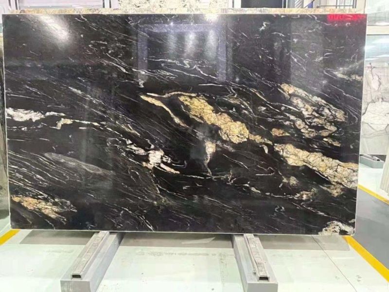 Luxury White/Black/Yellow/Silver/Beige/Blue/Gray Travertine Onix/Quartz/Marble Countertop/Floor/Floor Paving Slab/Tile