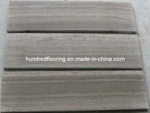 Brown Wood Vein Marble Tile Walnut Brown