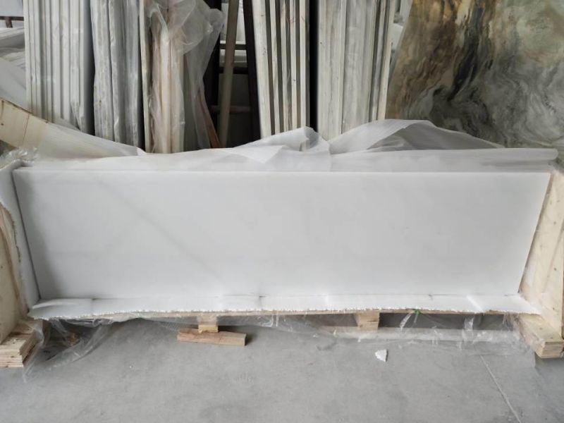 Royal/Pure/Carrara/Oriental White Marble Slab/Tiles/Countertop/Mosaic for Wall/Bathroom/Kitchen
