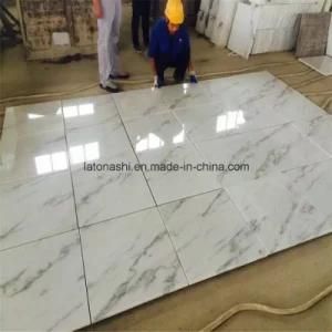 Chinese Calacatta White Marble Cut-to-Size for Floors/Steps/Countertops/Vanity Tops/Bathroom Tiles