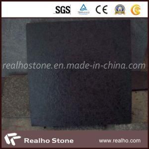 Fuding Black G684 Anti-Slip Granite Tile with Leather Surface